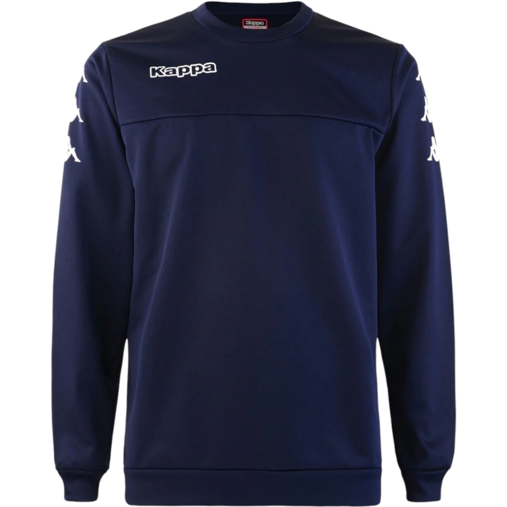 Kappa Navy Blue Sporty Soccer Sweatshirt Large Limited Edition